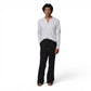 Noir Deep Black Straight Leg Jogger