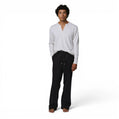 Noir Deep Black Straight Leg Jogger