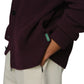 Dusty Grape Chunky Knit Cardigan